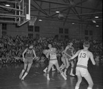 1966-1967 Basketball Game Action 46 by Opal R. Lovett