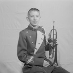 Marching Band Member with Instrument 8 by Opal R. Lovett