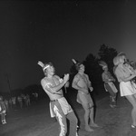 1969-1970 Pep Rally in Paul Snow Stadium 32 by Opal R. Lovett