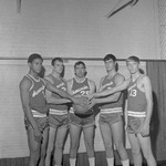 1969-1970 Men's Basketball Players by Opal R. Lovett