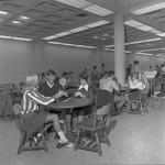 Students Inside Student Commons Building 1 by Opal R. Lovett