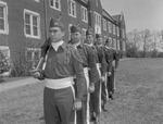 ROTC Cadets in Pershing Rifles Enter 1963 Drill Competition 4 by Opal R. Lovett