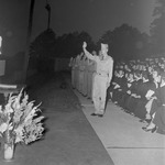 ROTC Commissioning, 1953 Commencement in College Bowl by Opal R. Lovett