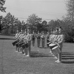 1964 Southerners Marching Band Drum Line 8 by Opal R. Lovett