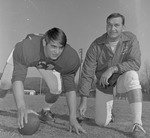 Coach Charley Pell and Tony Ingram, 1969-1970 Football by Opal R. Lovett