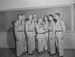 Captain Patrick Resley and ROTC Members by Opal R. Lovett
