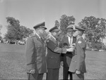 President Houston Cole Presents IV Corps Legion of Valor Award to Cadet Gordon Simpson 2 by Opal R. Lovett