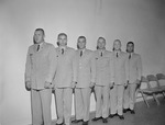 Line of ROTC Cadets in Uniform 1 by Opal R. Lovett