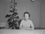 Lois McGee, Student Union Building Hostess by Opal R. Lovett