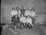 1953-1954 Girls' Rifle Team by Opal R. Lovett