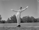 Skip Pittman, 1962-1963 Southerners Marching Band Drum Major 4 by Opal R. Lovett
