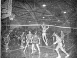 1956-1957 Basketball Game Action 11 by Opal R. Lovett