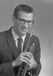 Musician Holding Trumpet 4 by Opal R. Lovett