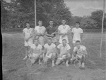 1954-1955 Tennis Team 1 by Opal R. Lovett