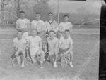 1954-1955 Tennis Team 2 by Opal R. Lovett