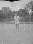 Jacques Corman, 1954-1955 Tennis Team Member by Opal R. Lovett