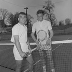 Abdul Itani and Gys Frankenhuis, 1969 Tennis Team Members 2 by Opal R. Lovett