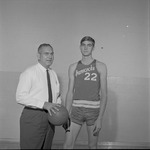 Head Coach Tom Roberson with Hoyt Cosper, 1967-1968 Basketball by Opal R. Lovett