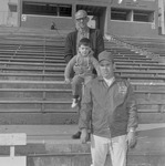Coach Clarkie Mayfield in Paul Snow Stadium Stands 2 by Opal R. Lovett
