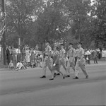 ROTC Brigade Staff, 1966 Homecoming Parade by Opal R. Lovett