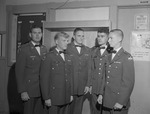 Thornton, Mask, Moore, Wolfe, and Malatino, ROTC Members by Opal R. Lovett