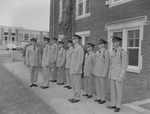 ROTC Formation Outside Williams Infirmary, 1963-1964 ROTC Brigade, Battalion, and Company Commanders 2 by Opal R. Lovett