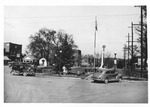 The Square in Jacksonville, AL, Center of the Circle and Northwest Corner by unknown