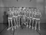 Coach Tom Roberson with 1962-1963 Basketball Team by Opal R. Lovett