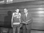 Coach Tom Roberson with Basketball Player J.L. Bellamy by Opal R. Lovett