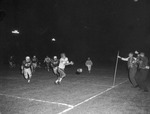 Evening Football Game Action 11 by Opal R. Lovett