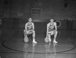 Henry Mathis and Jim Henslee, 1964-1965 Basketball Players by Opal R. Lovett