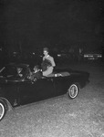 Homecoming Queen in Car, 1963 Homecoming Activities by Opal R. Lovett
