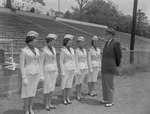 ROTC Sponsors Greeted by President Cole, 1961 ROTC Awards Day by Opal R. Lovett