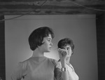 Two Female Students, Possible Cast Members in Play 2 by Opal R. Lovett