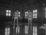 Wayne Ray and Harold Bobo, 1961-1962 Basketball Players by Opal R. Lovett