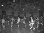 1961-1962 Basketball Game Action 9 by Opal R. Lovett