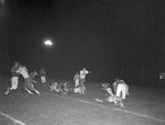 Evening Football Game Action 3 by Opal R. Lovett