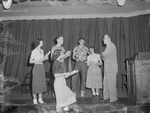 1950s Masque and Wig Guild Cast with Director Lawrence Miles 1 by Opal R. Lovett
