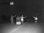 Student 1950s Performance on Football Field by Opal R. Lovett