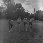 Unidentified Runners, 1970-1971 Track Team by Opal R. Lovett
