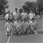 1970-1971 Tennis Team 2 by Opal R. Lovett