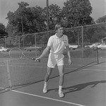 Unidentified, 1970-1971 Tennis Team Member by Opal R. Lovett