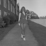Graduate Student Sandra Norton, 1970 Southerners Marching Ballerina Leader 1 by Opal R. Lovett