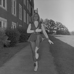Graduate Student Sandra Norton, 1970 Southerners Marching Ballerina Leader 3 by Opal R. Lovett