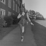 Graduate Student Sandra Norton, 1970 Southerners Marching Ballerina Leader 5 by Opal R. Lovett