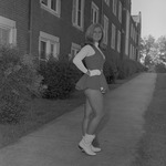 Graduate Student Sandra Norton, 1970 Southerners Marching Ballerina Leader 6 by Opal R. Lovett
