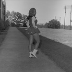 Graduate Student Sandra Norton, 1970 Southerners Marching Ballerina Leader 7 by Opal R. Lovett