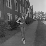 Graduate Student Sandra Norton, 1970 Southerners Marching Ballerina Leader 8 by Opal R. Lovett
