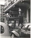 San Carlos Hotel in Pensacola, Florida during 1948 Paper Bowl 1 by unknown