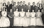 Alpha Mu Gamma Banquet 1949 Attendees by unknown